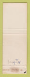 Matchbook Cover - Burdette Buick Open Waterloo ON pinup