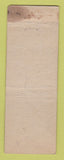 Matchbook Cover - Fried's Restaurant Philadelphia PA WEAR