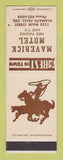 Matchbook Cover - Maverick Motel Klamath Falls OR