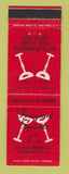 Matchbook Cover - Freeport Spirits Liquor LI NY WEAR