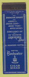 Matchbook Cover - Hotel Rochester Cigar Stand Rochester NY WEAR