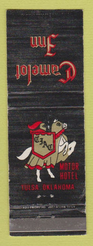 Matchbook Cover - Camelot Inn Motor Hotel Tulsa OK WEAR