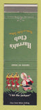 Matchbook Cover - Harrah's Club Casino Reno Lake Tahoe NV