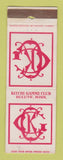 Matchbook Cover - Kitchi Gammi Club Duluth MN POOR STRIKER