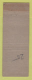 Matchbook Cover - Dunes Club Narragansett RI WEAR