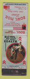 Matchbook Cover - Bowl Mor Lanes Bowling WORN