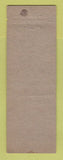 Matchbook Cover - March of Dimes Franklin Roosevelt Infantile Paralysis WEAR