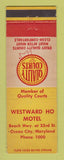 Matchbook Cover - Quality Courts Motel Westward Ocean City MD