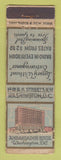Matchbook Cover - Ambassador Hotel Washington DC WEAR