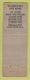 Matchbook Cover - Ambassador Hotel Washington DC WEAR