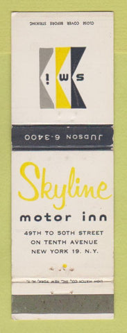 Matchbook Cover - Skyline Motor Inn New York City WEAR