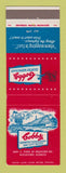 Matchbook Cover - Cobb's Restaurants Rockford IL