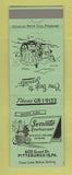Matchbook Cover - Sorrento Italian Restaurant Pittsburgh PA