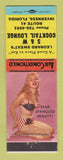 Matchbook Cover - Leonard Sweat's S&W Cocktail Lounge Inverness FL pinup