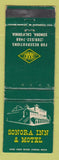 Matchbook Cover - Sonora Inn Motel CA WEAR