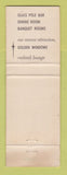 Matchbook Cover - Sonora Inn Motel CA WEAR