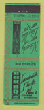 Matchbook Cover - BBQ Sandwich Shop Casper WY WEAR