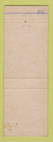 Matchbook Cover - Burlington Hotel Bartlesville OK