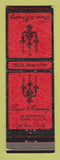 Matchbook Cover - Town and Country Beaver Falls PA