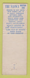 Matchbook Cover - Naswa Motor Inn Weirs Beach NH