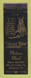 Matchbook Cover - Midtown Motel Allentown PA WEAR