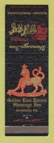 Matchbook Cover - Shenango Inn Sharon PA