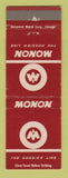 Matchbook Cover - Monon Railroad Hoosier Line