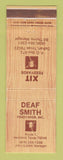 Matchbook Cover - Deaf Smith Xit eed Hereford Dalhart TX