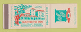 Matchbook Cover - Monticito Inn CA