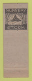 Matchbook Cover - Malvern Nursery Malvern PA Christmas