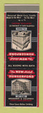 Matchbook Cover - Hotel Hungerford Seattle WA Portland OR