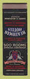 Matchbook Cover - Heathman Hotels Portland OR