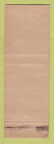Matchbook Cover - Temple Hotel Pendleton OR WEAR