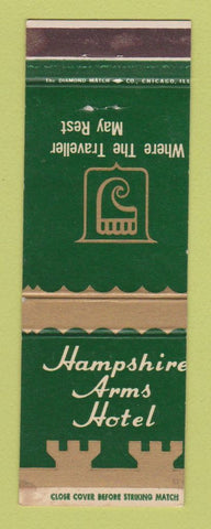 Matchbook Cover - Hampshire Arms Hotel Minneapolis MN WEAR