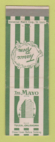 Matchbook Cover - Mayo Hotel Tulsa OK Terrace Room