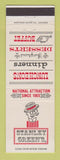 Matchbook Cover - Stanley Green's Restaurants Philadelphia Chicago Boston