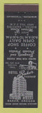 Matchbook Cover - Hotel Baker OR