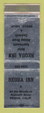 Matchbook Cover - Requa Inn CA WORN