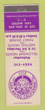 Matchbook Cover - Elks Lodge San Mateo CA