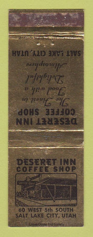 Matchbook Cover - Deseret Inn Coffee Chop Salt Lake City UT WEAR