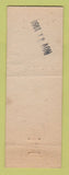 Matchbook Cover - Silver Hut Cafe Vacaville CA hillbilly
