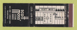 Matchbook Cover - Scott Moss' Steak House Philadelphia PA