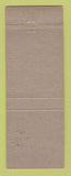 Matchbook Cover - Hotel Claridge New York City Miami Beach FL Governor Hotel