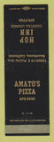 Matchbook Cover - Amato's Pizza Hop Inn Hawthorne CA WEAR