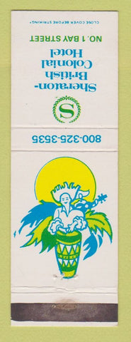 Matchbook Cover - Sheraton British Colonial Hotel  Nassau Bahamas