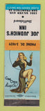 Matchbook Cover - Joe Judnich's Inn San Francisco CA pinup WEAR