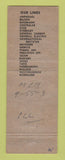 Matchbook Cover - Knox Electric Supply Galesburg IL