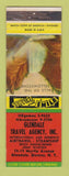 Matchbook Cover - Glendale Travel Agency Glendale Queens NY