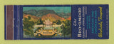 Matchbook Cover - Broadmoor Hotel Colorado Springs WEAR