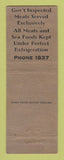 Matchbook Cover - Cantan Chinese Restaurant Cafe Santa Fe NM WEAR